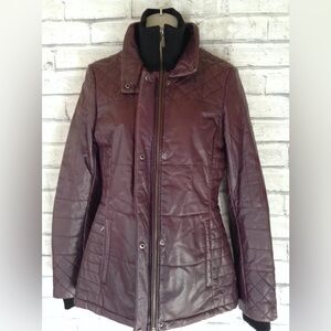 Danier Quilted Ladies Leather Jacket